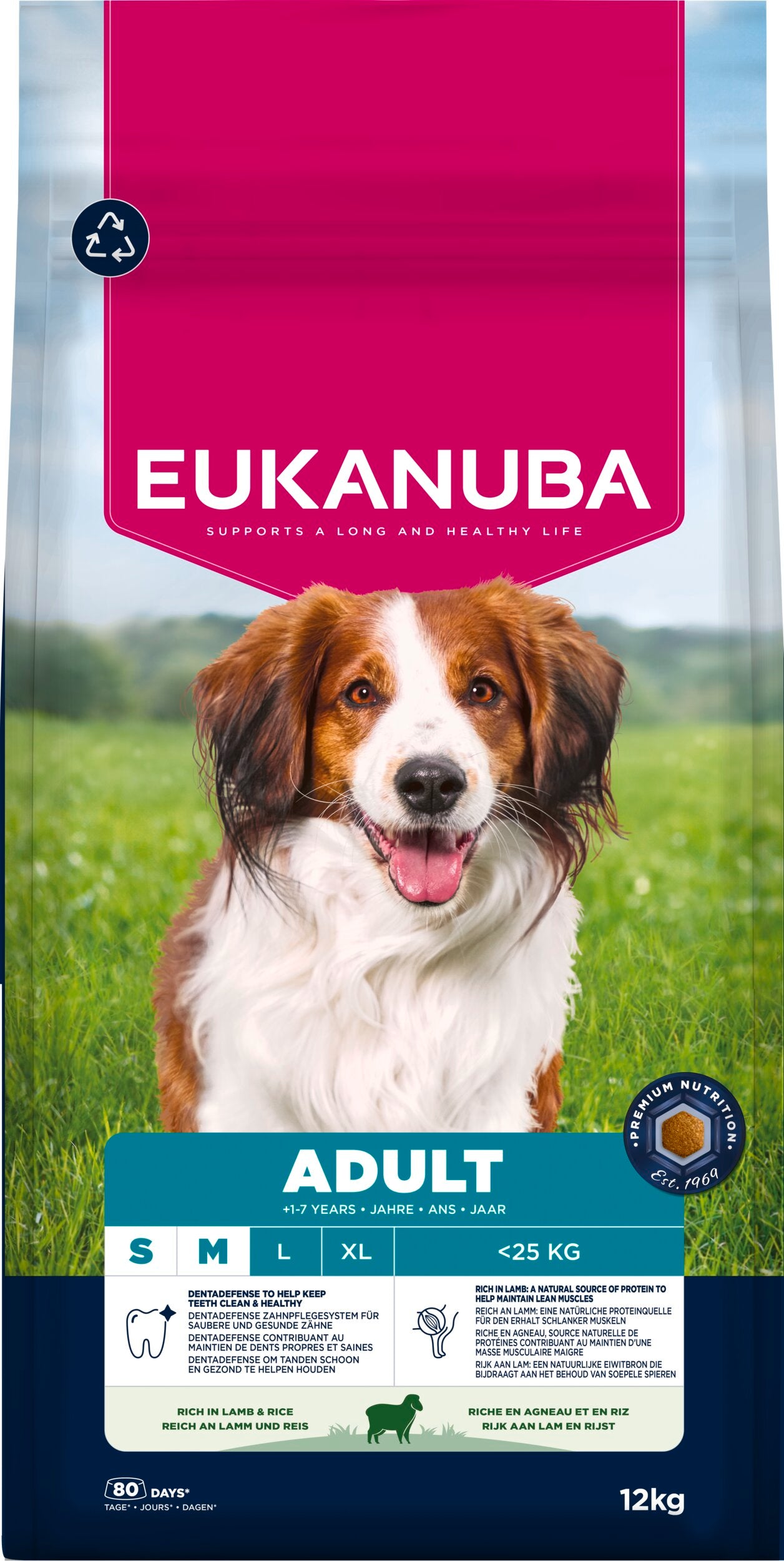 Eukanuba Adult Small/Medium Breed Lamb & Rice