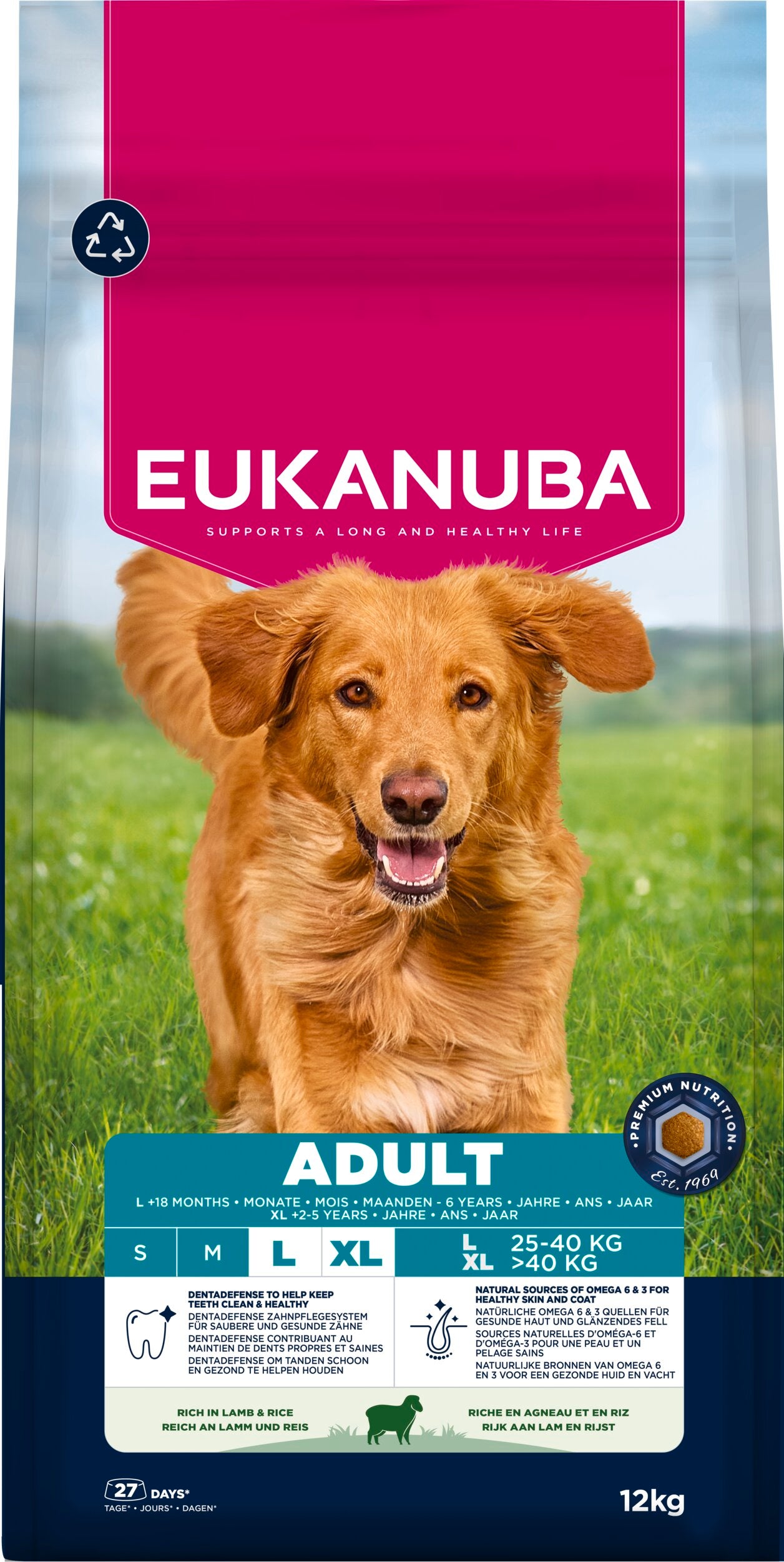 Eukanuba Adult Large Breed Lamb & Rice