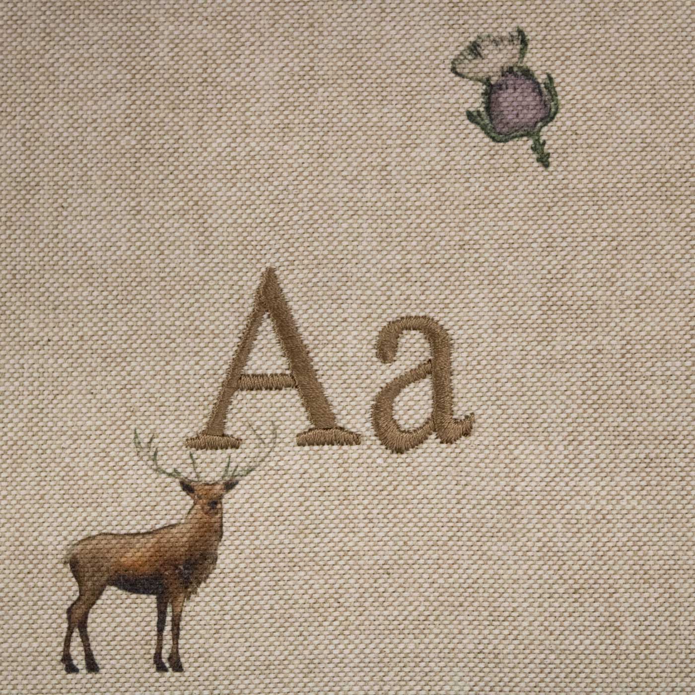 Luxury Dog Cushion, in Woodland Stag. Available For Pet Personalisation, Handmade Here at Lords & Labradors! Order The Perfect Pet Cushion Today For The Ultimate Burrow!