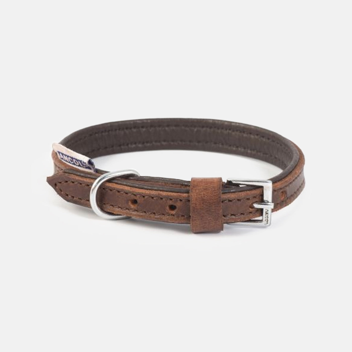 Ancol Vintage Leather Padded Collar