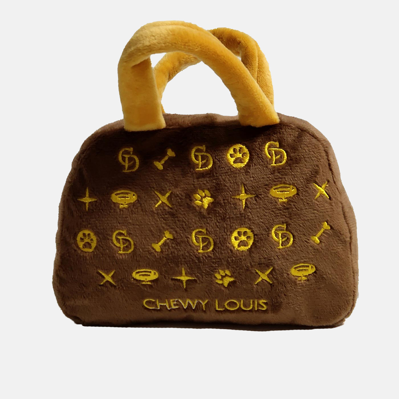 CatwalkDog Chewy Louis Handbag Dog Toy Plush Toys Lords