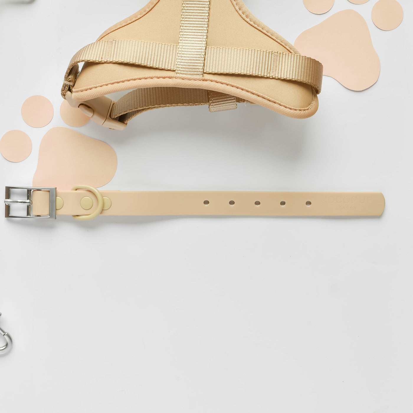 Cocopup London Biscuit NAKD Dog Collar