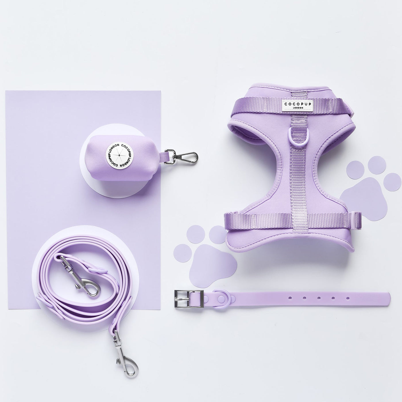 Cocopup London Parma Violets NAKD Poop Bag Holder