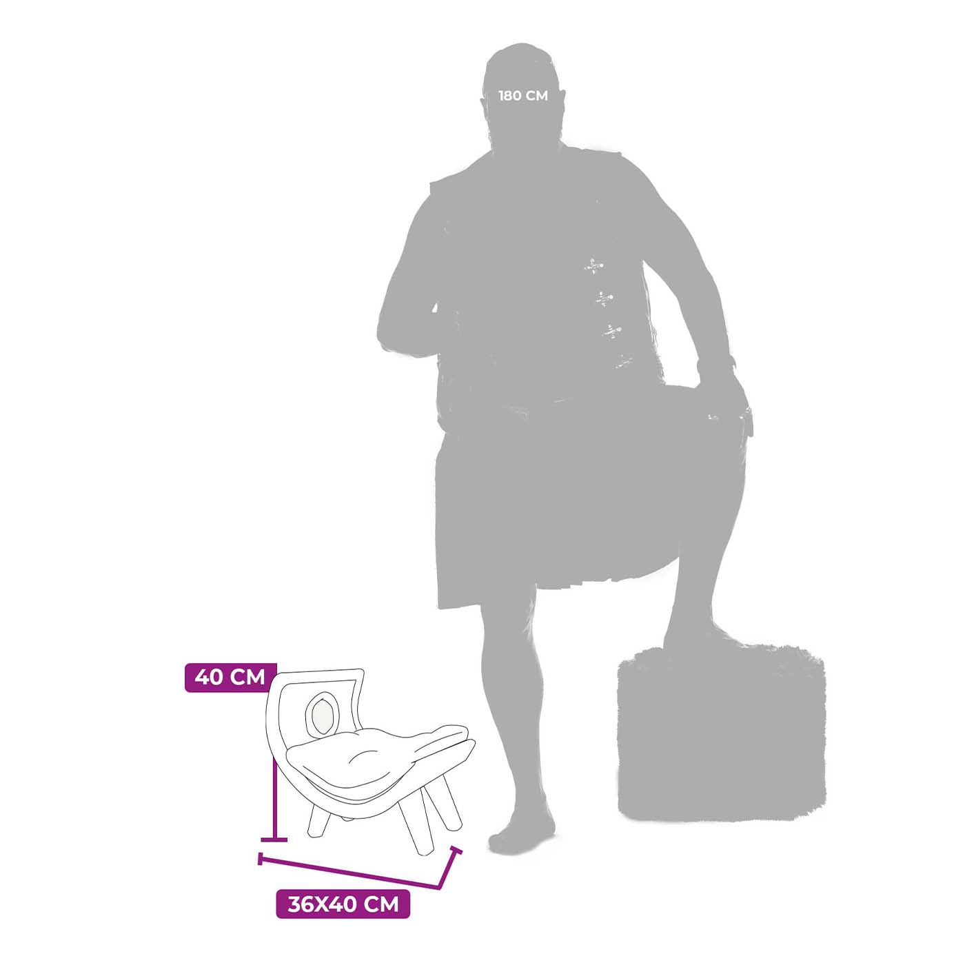 Little Rebels Denver 50cm Cat Bed