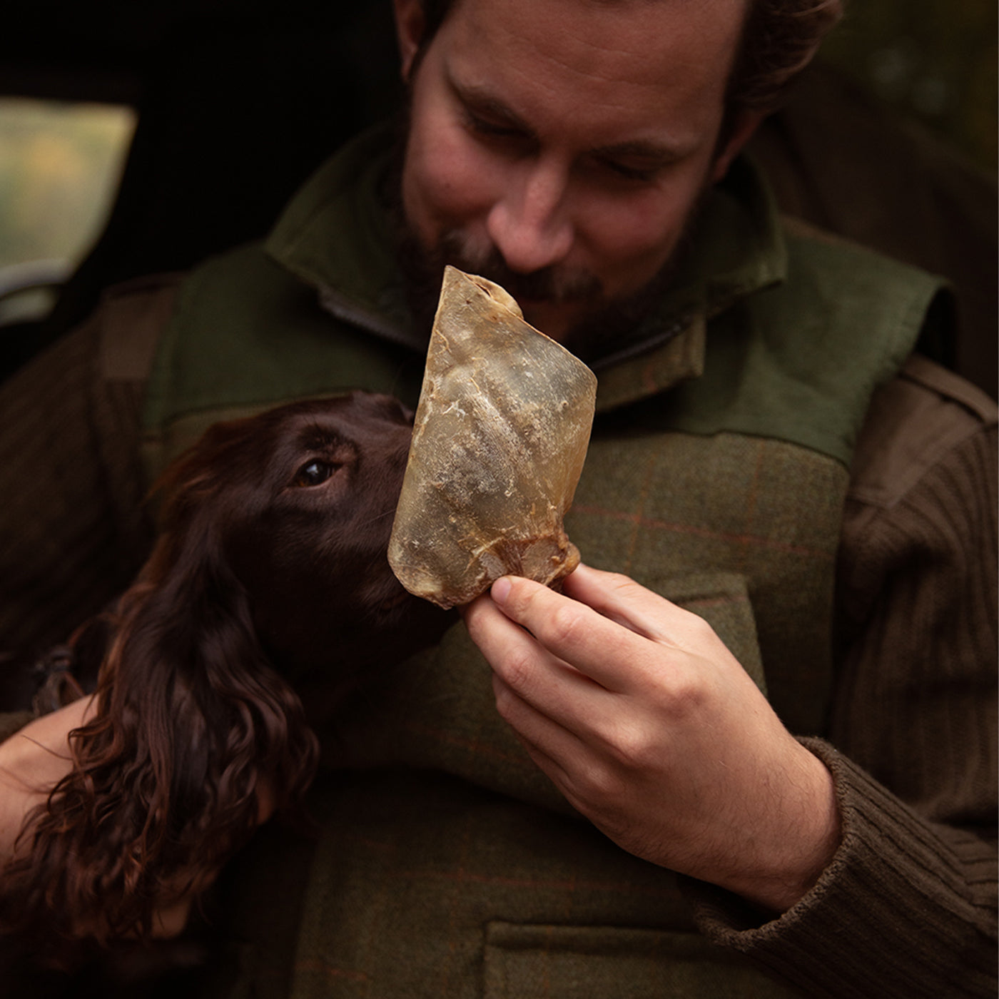 Essential Foods Cow Delights Dog Treats 2pcs