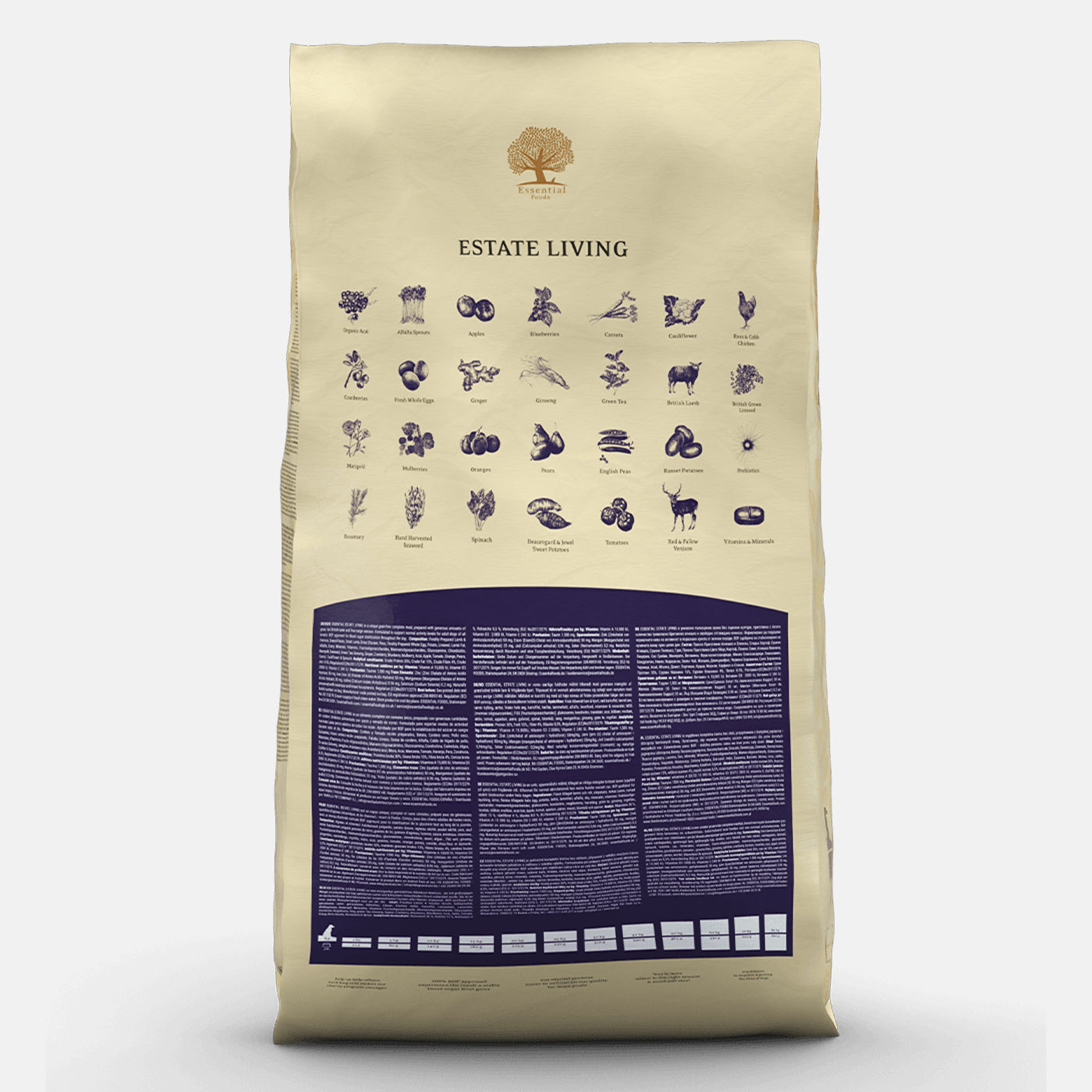 Essential Foods Estate Living Adult Dry Dog Food