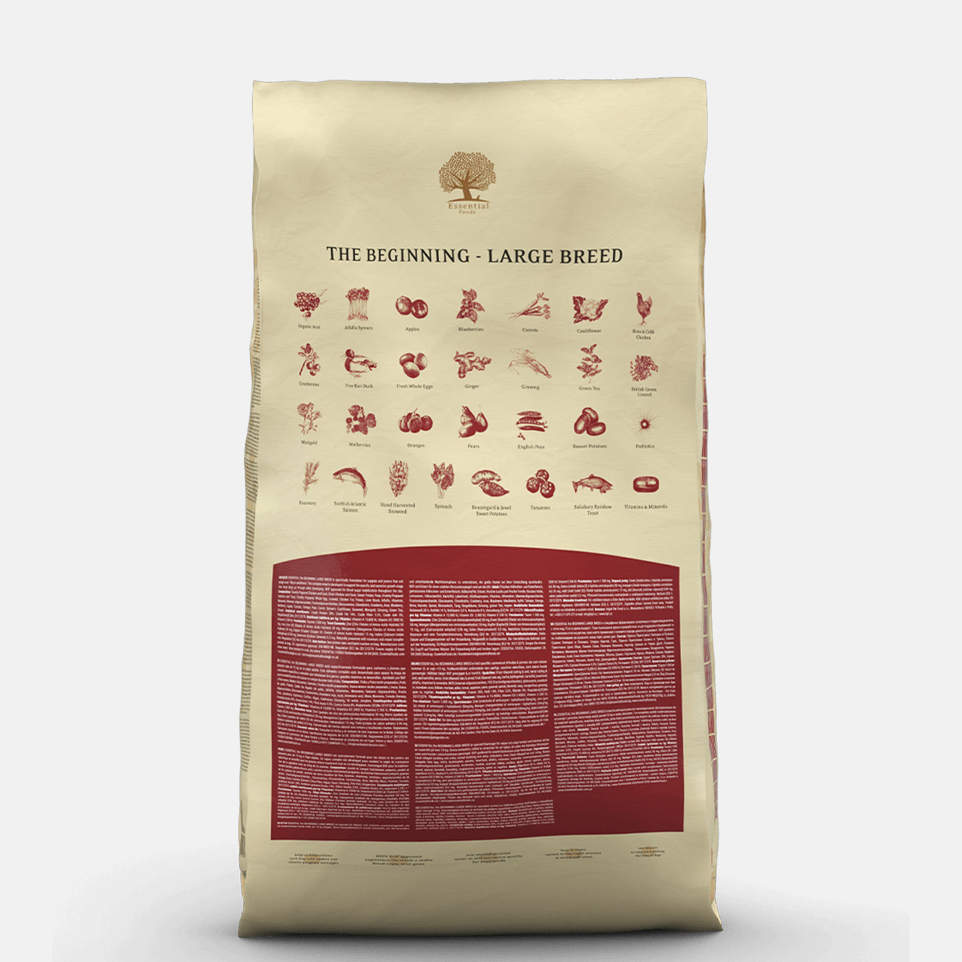 Essential Foods The Beginning Large Breed Dry Dog Food