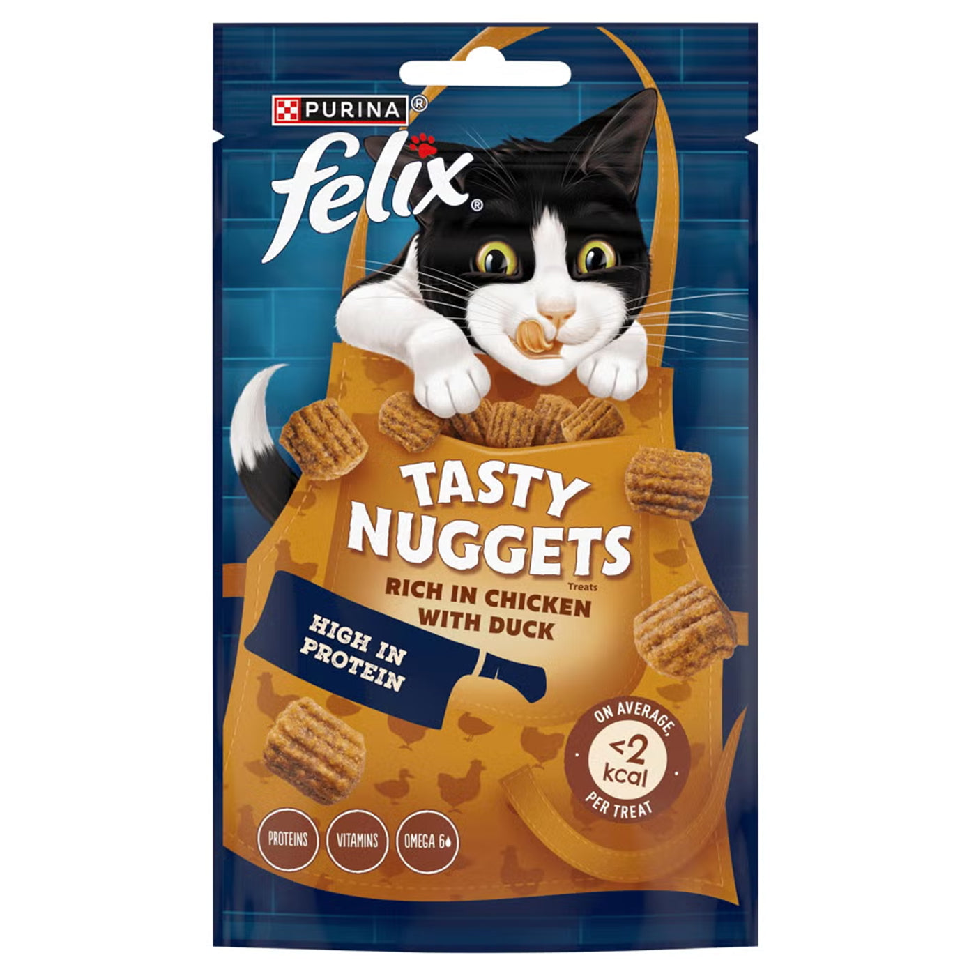 Felix Tasty Nuggets Chicken & Duck 50g