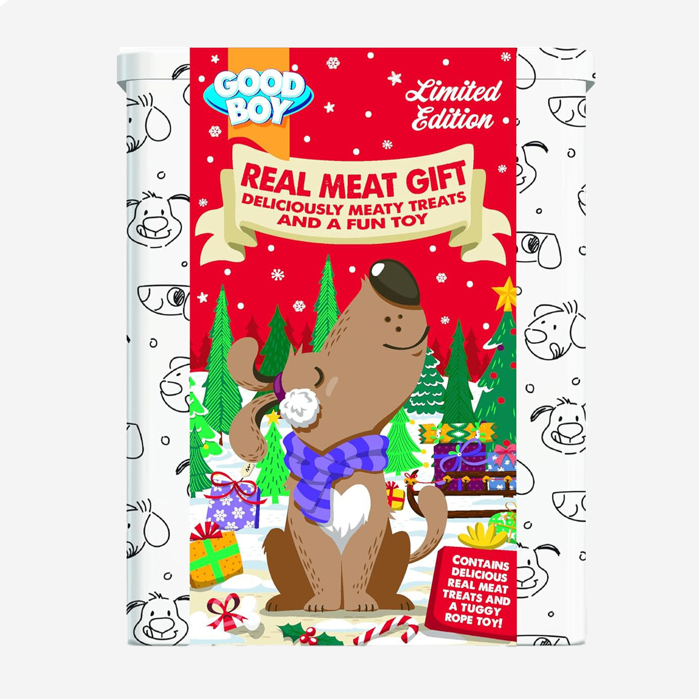 Good Boy Christmas Toy & Treat Tin