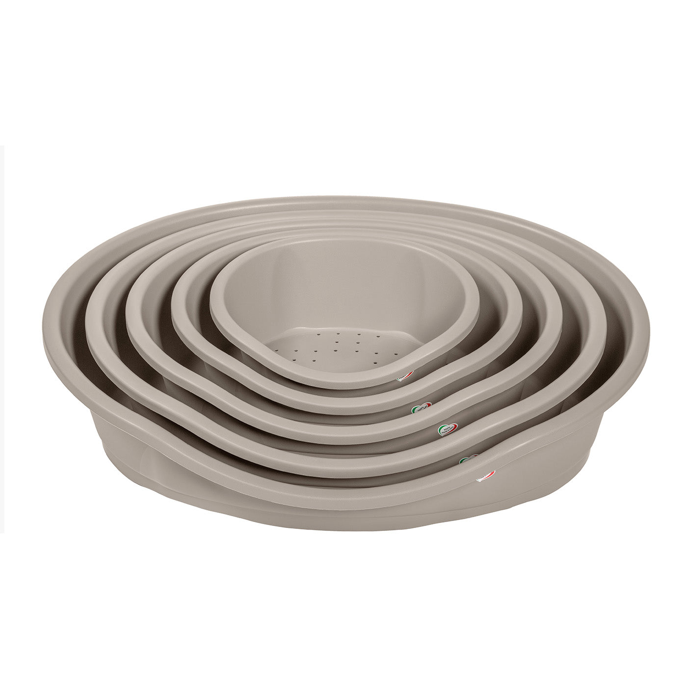 IMAC Dido Eco Friendly Plastic Dog Bed Black