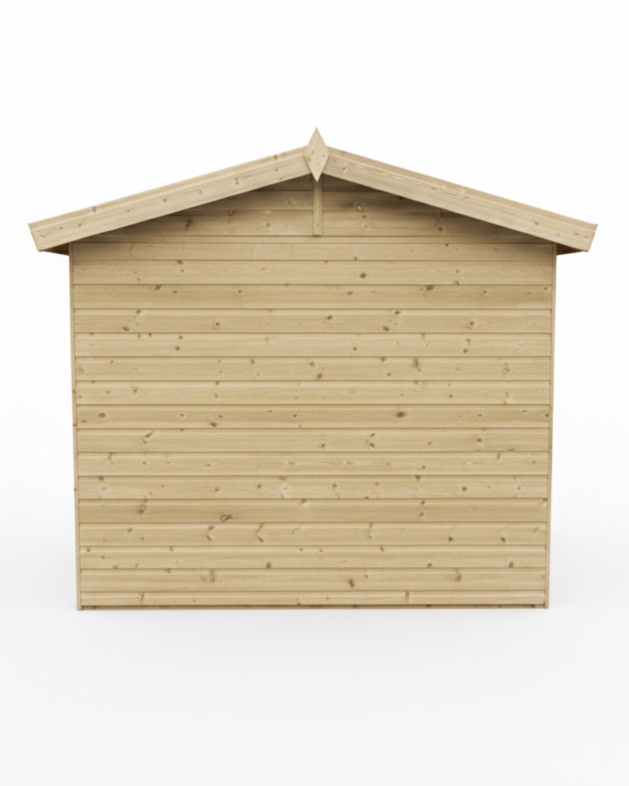 Benchmark Kennels Premium Double Wooden Dog Kennel - 8 x 8ft