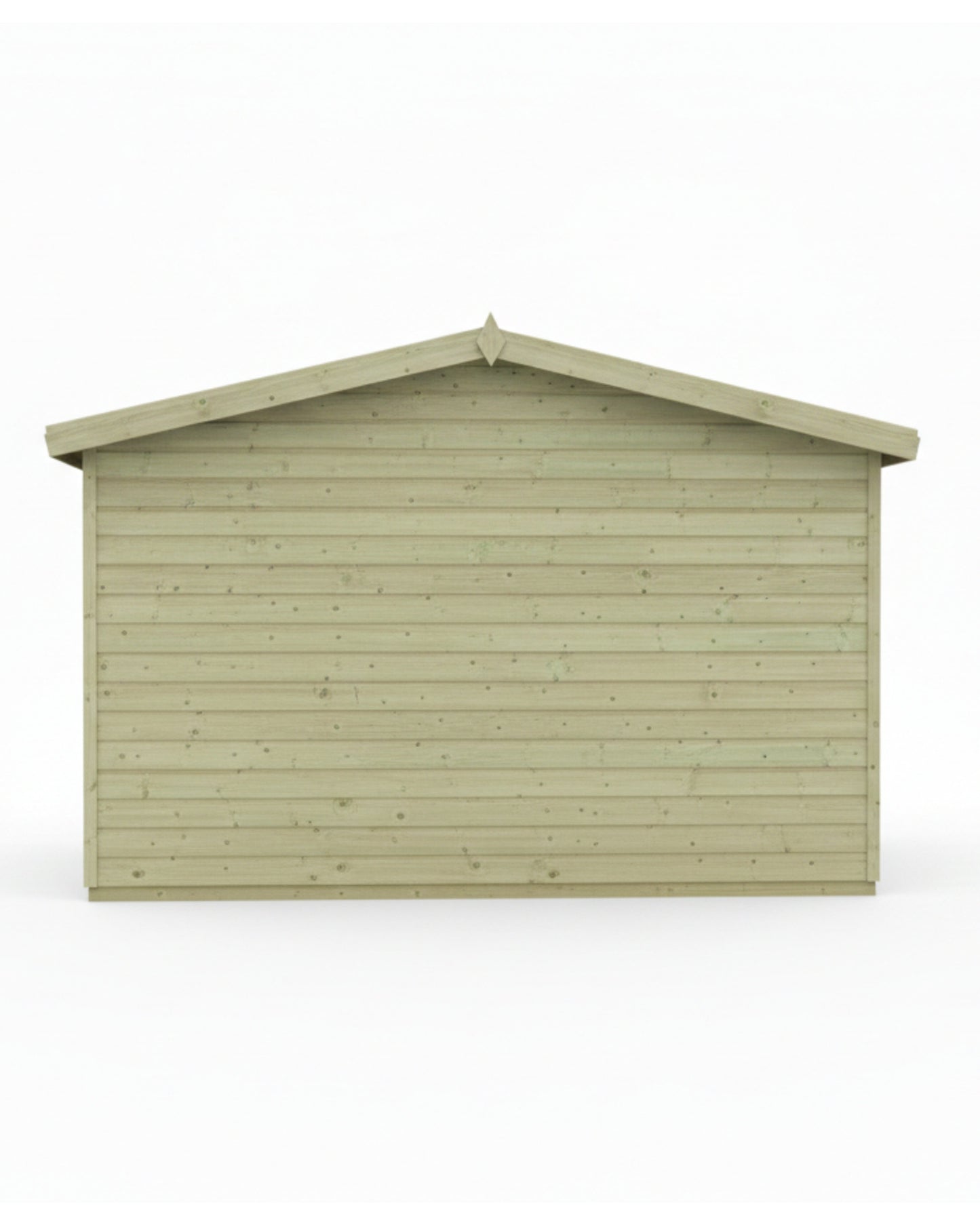 Benchmark Premium Wood Single Dog Kennel with Apex Roof 10 x 4ft