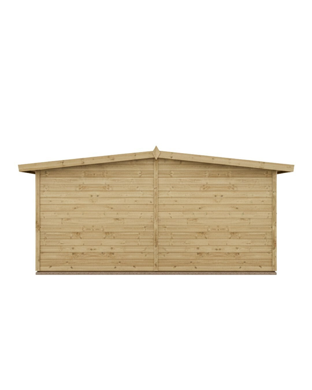 Benchmark Kennels Single Premium Wooden Dog Kennel - 12 x 6.5ft