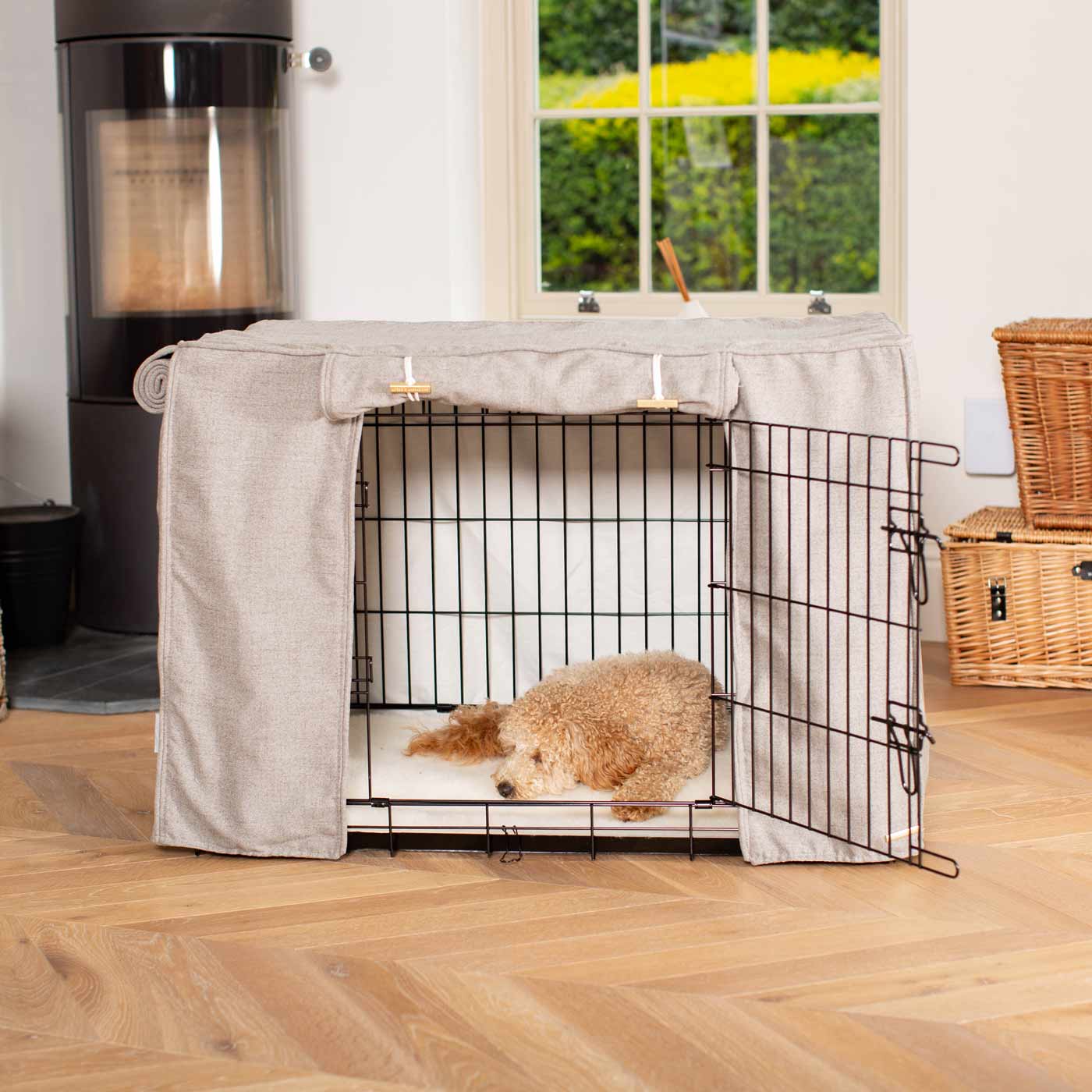 Dog Crate Cover In Inchmurrin Ground by Lords & Labradors