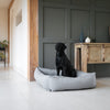 Box Bed For Dogs in Rhino Tough Granite Faux Leather by Lords & Labradors