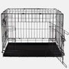 Heavy Duty Deluxe Dog Crate in Black by Lords & Labradors