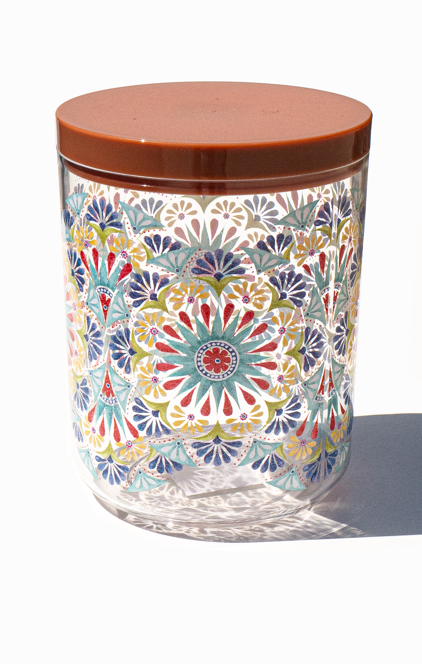 Rio Medallion Treat Jar with lid - 65oz