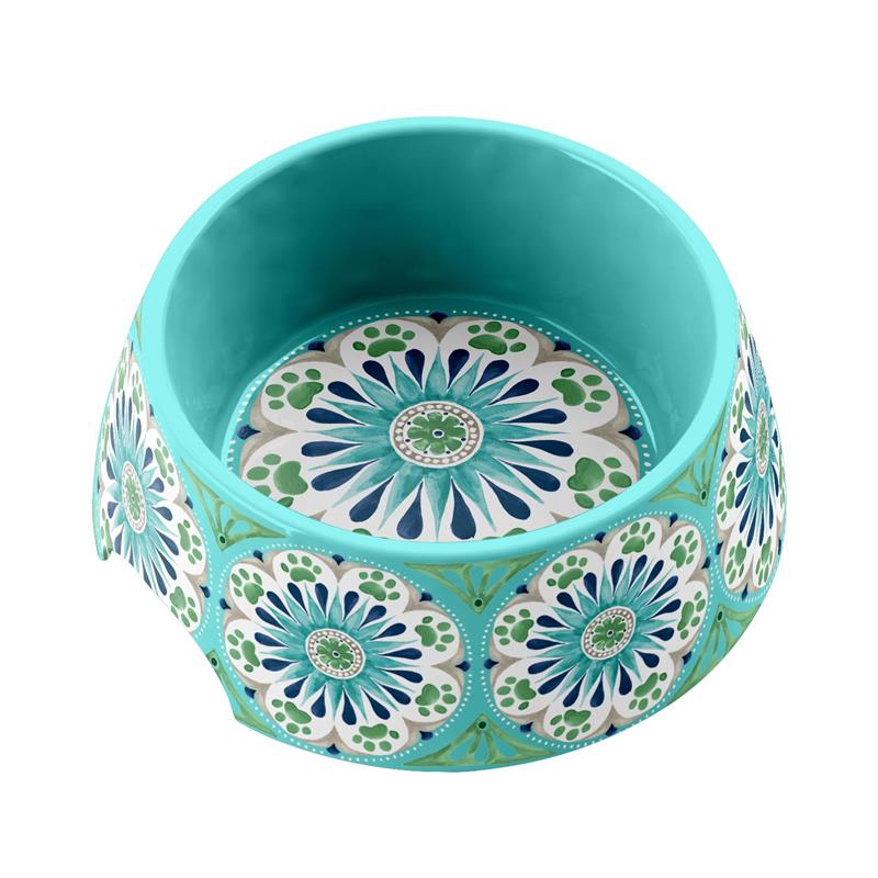 Carmel Medallion Pet Bowl Medium