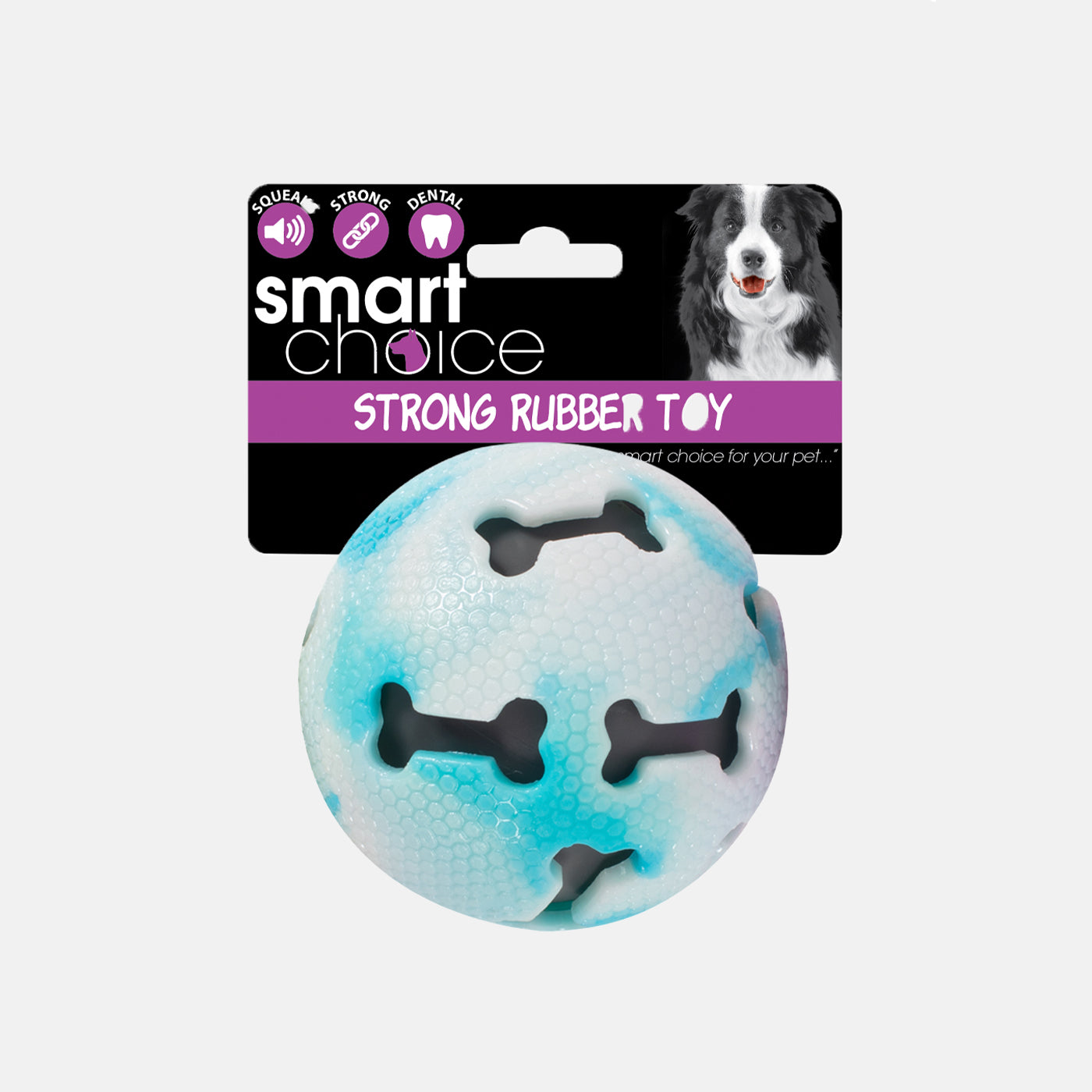 Rubber Ball Dog Toy With Squeaker Dog Toys Lords and Labradors