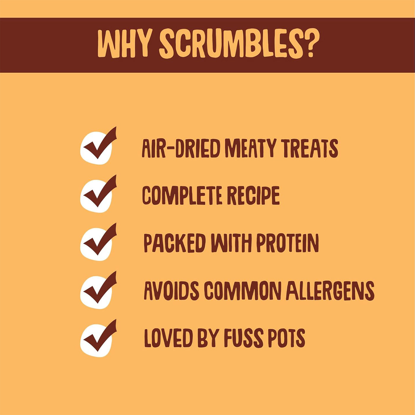 Scrumbles Chicken Niblets Cat Treat Sticks 50g