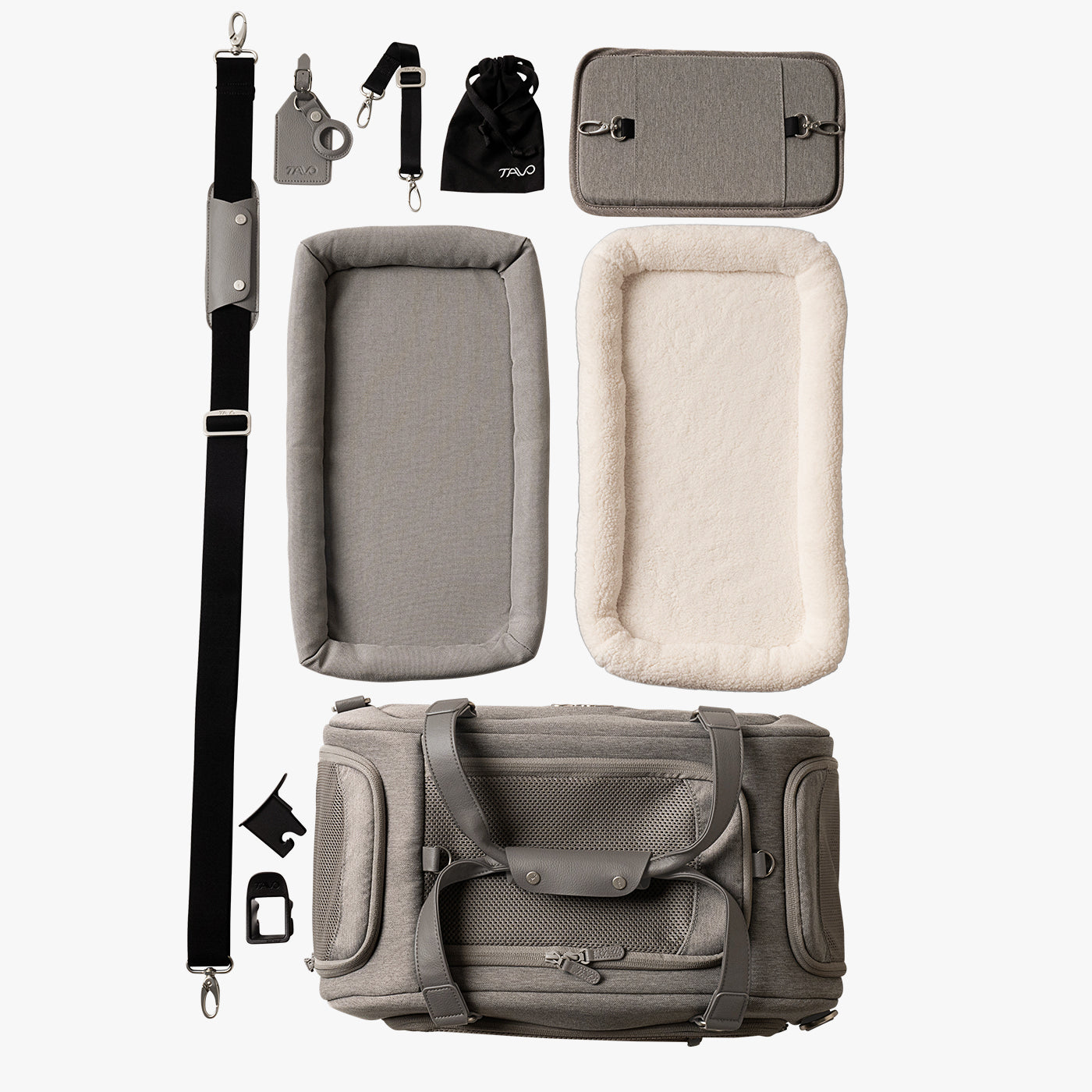 Tavo Dupree Small Dog Carrier & Car Seat with ISOFIX - Merle