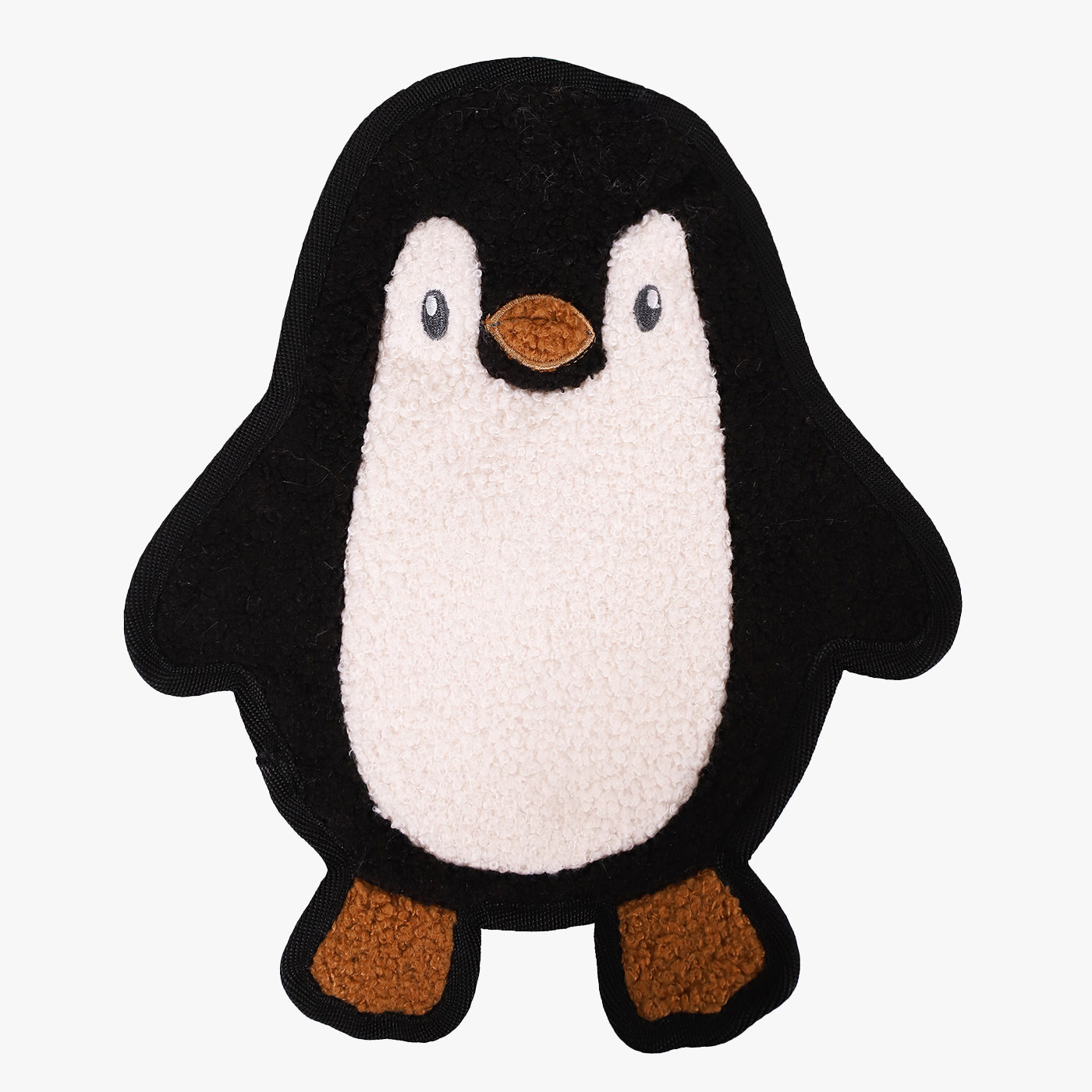 Tufflove Penguin Flattie Dog Toy