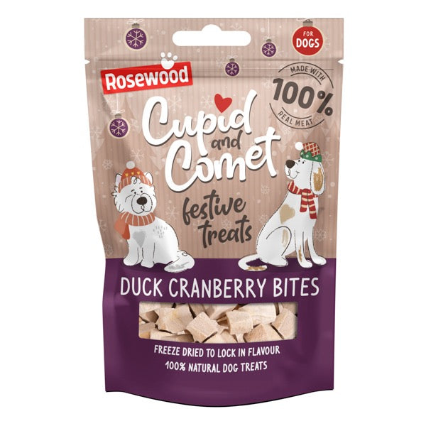 Freeze Dried Duck & Cranberry Bites 25g