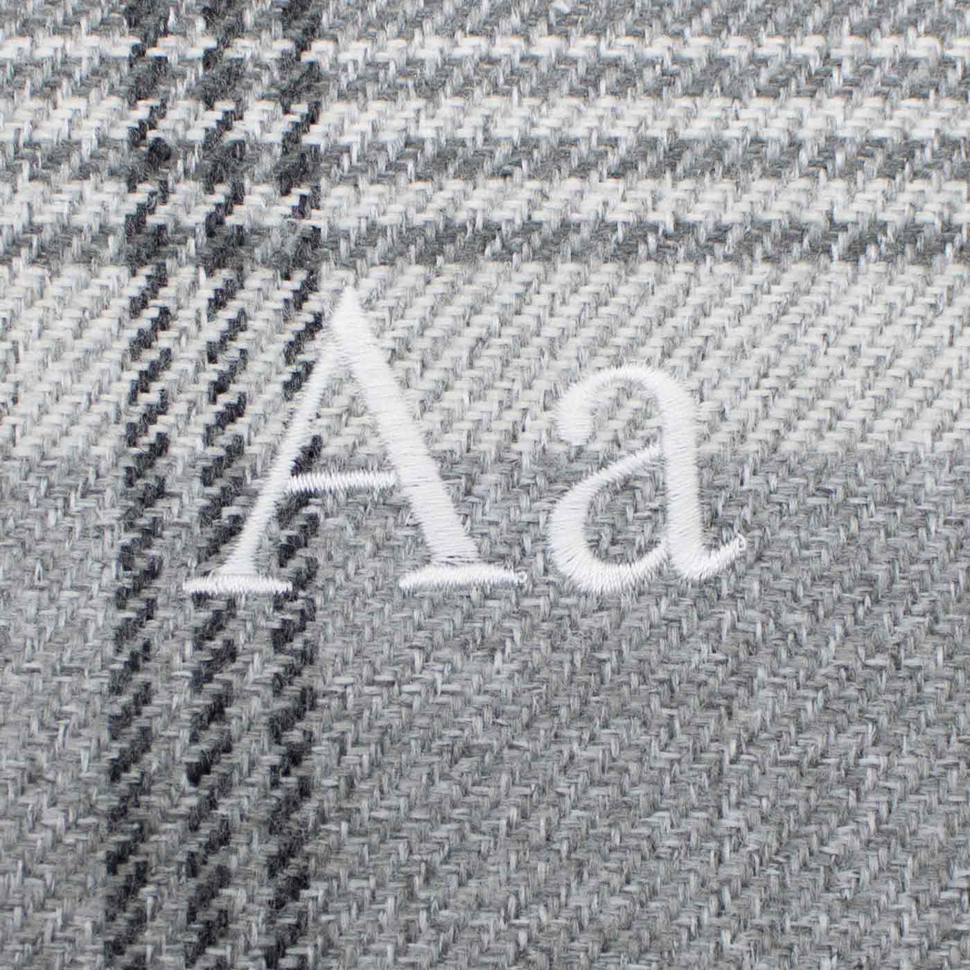 Luxury Dog Crate Cushion, Balmoral Dove Grey Tweed Crate Cushion The Perfect Dog Crate Accessory, Available To Personalise Now at Lords & Labradors