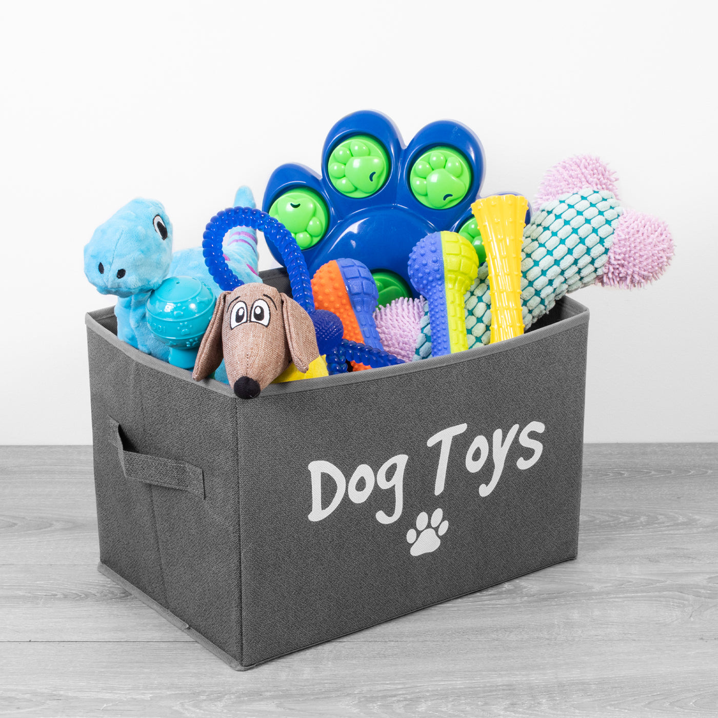 Folding Dog Toy Storage Box