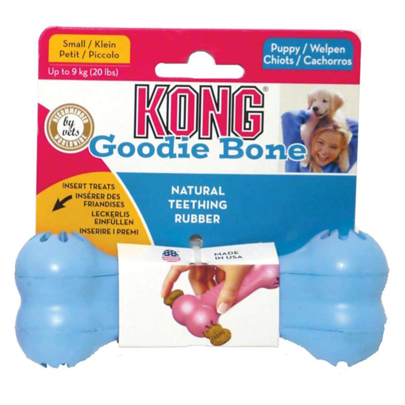 Puppy Goodie Bone | KONG Puppy Toy | Lords & Labradors