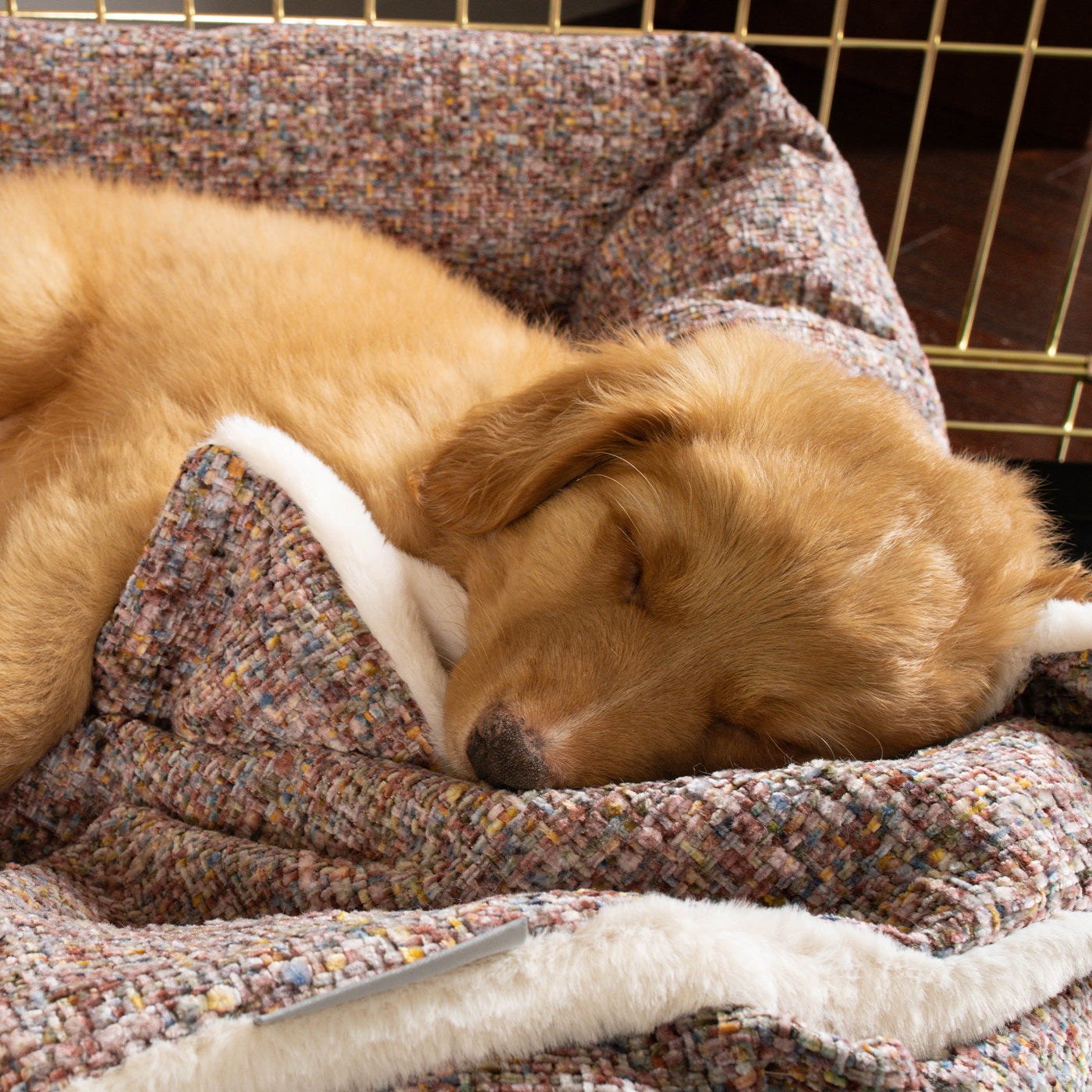 Puppy Scent Blanket in Rose Quartz Minerals by Lords & Labradors