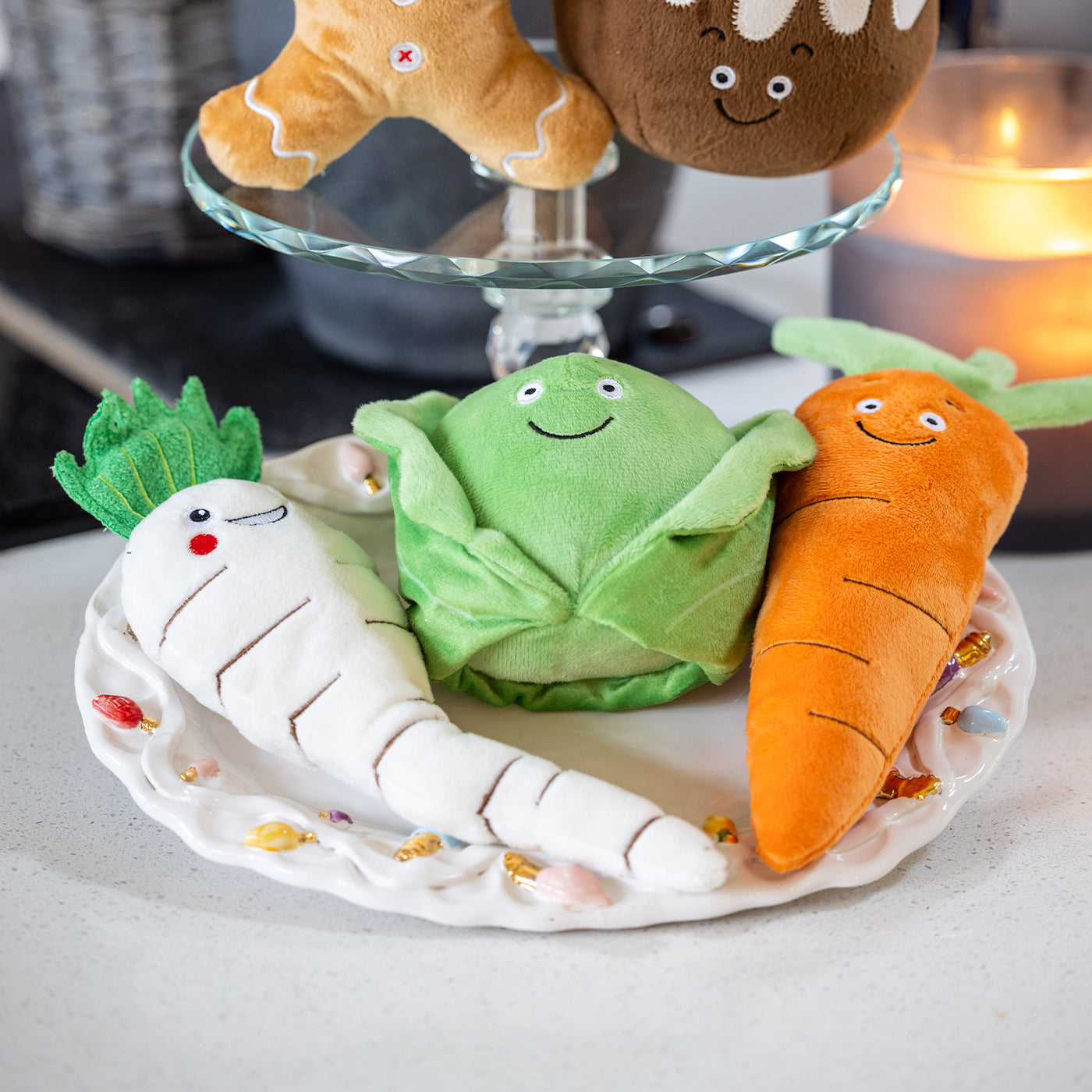 House Of Paws Christmas Classic Carrot Dog Toy