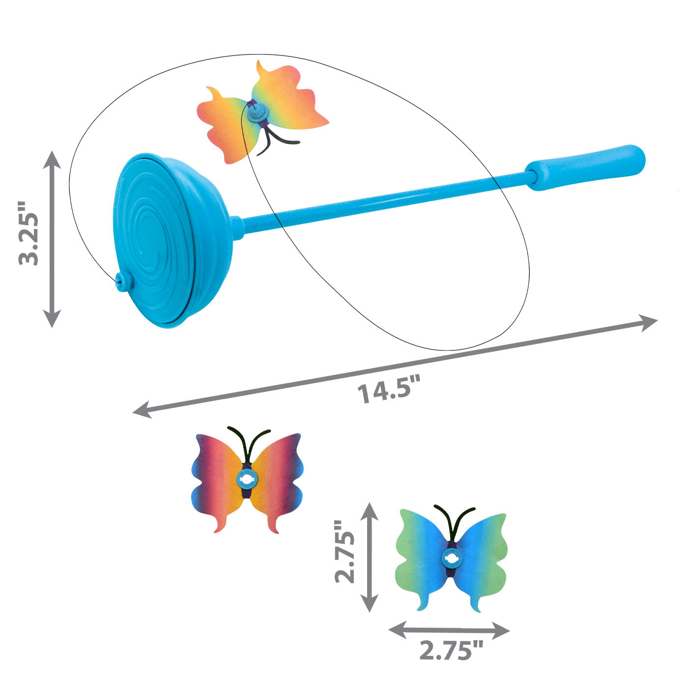 KONG Teaser Purrsuit Butterfly