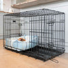 Cosy & Calming Puppy Crate Bed in Duck Egg Tweed by Lords & Labradors