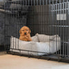 Cosy & Calming Puppy Crate Bed in Regency Stripe by Lords & Labradors