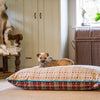 The Lounging Hound Multi Spot Wool Bed