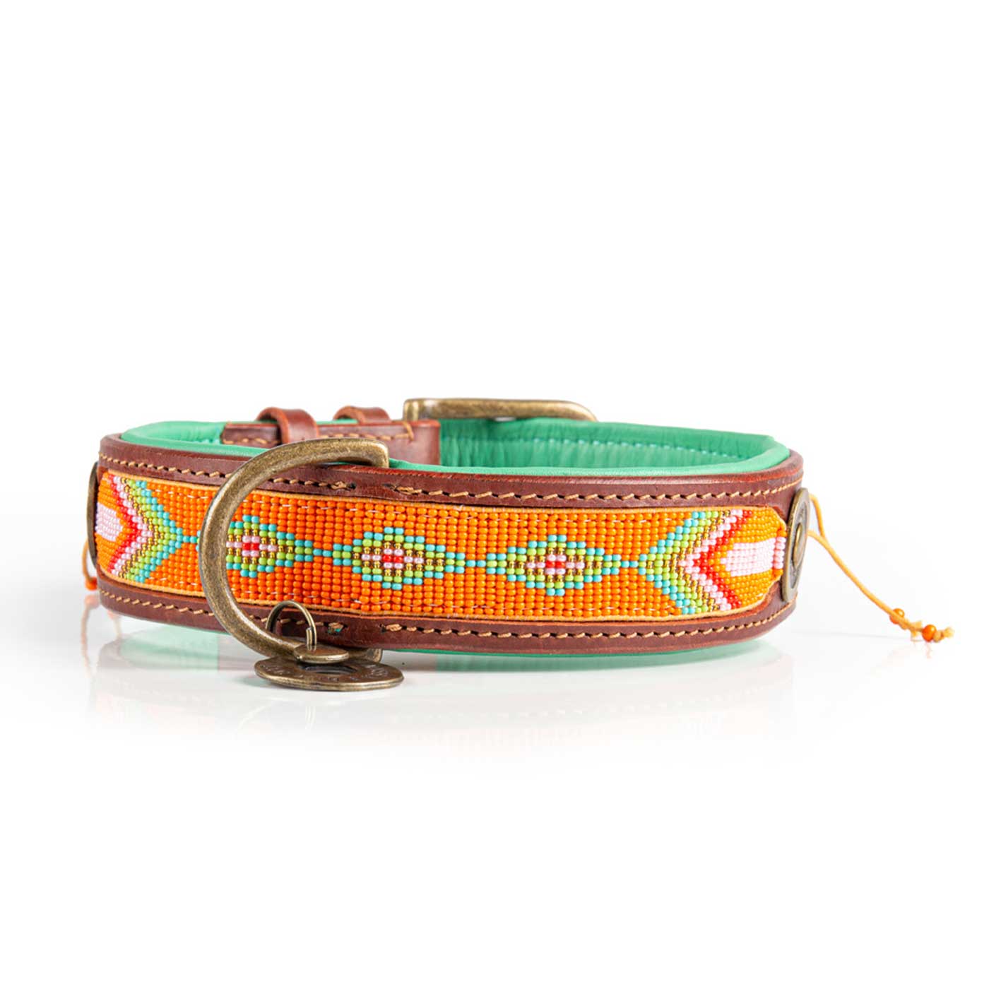 Tiger Lily Dog Collar by DWAM