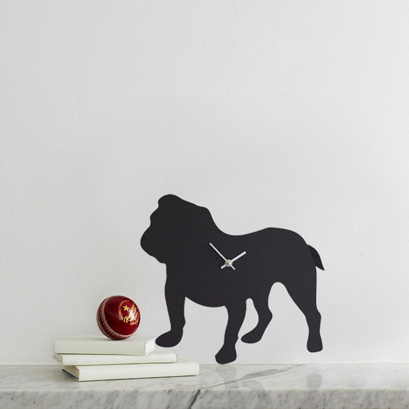 Wagging Tail British Bulldog Clock by The Labrador Company