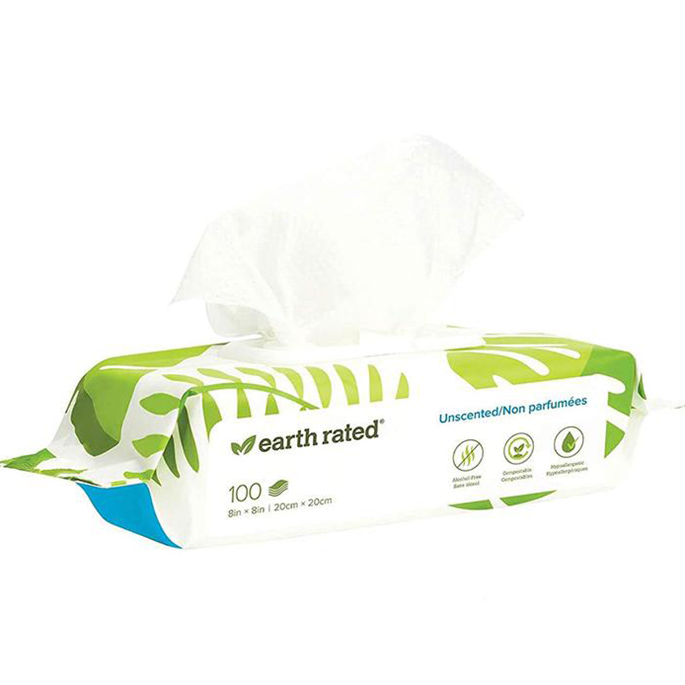 Earth Rated Unscented Pet Grooming Wipes