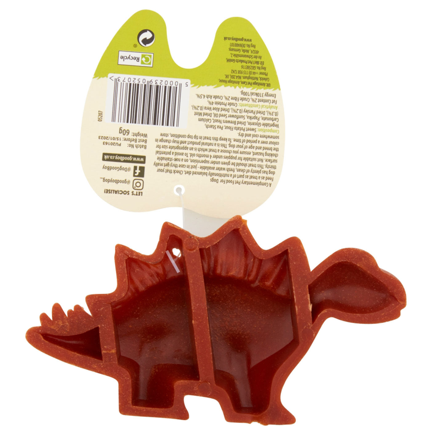 Good Boy Chompers Dental Dinosaur 65g
