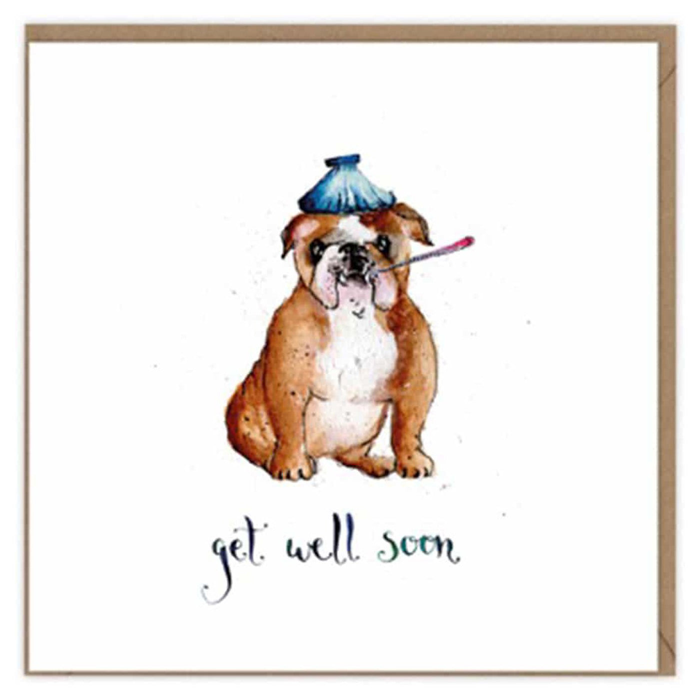 Designer Greetings Card - Get Well Soon