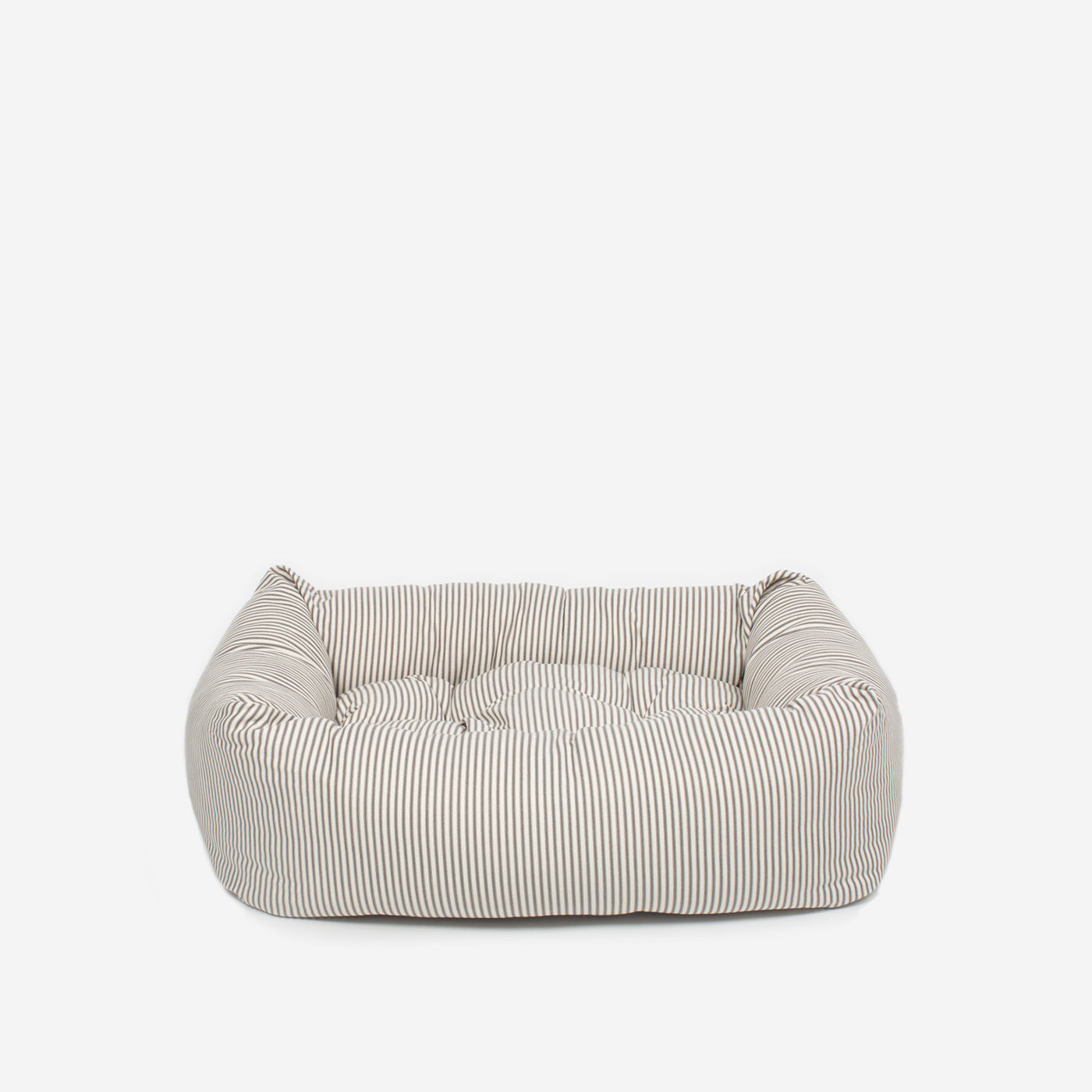 Cosy & Calm Puppy Crate Bed, The Perfect Dog Crate Accessory For The Ultimate Dog Den! In Stunning Regency Stripe! Available To Personalise at Lords & Labradors