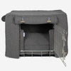 Dog Crate Set In Granite Bouclé by Lords & Labradors