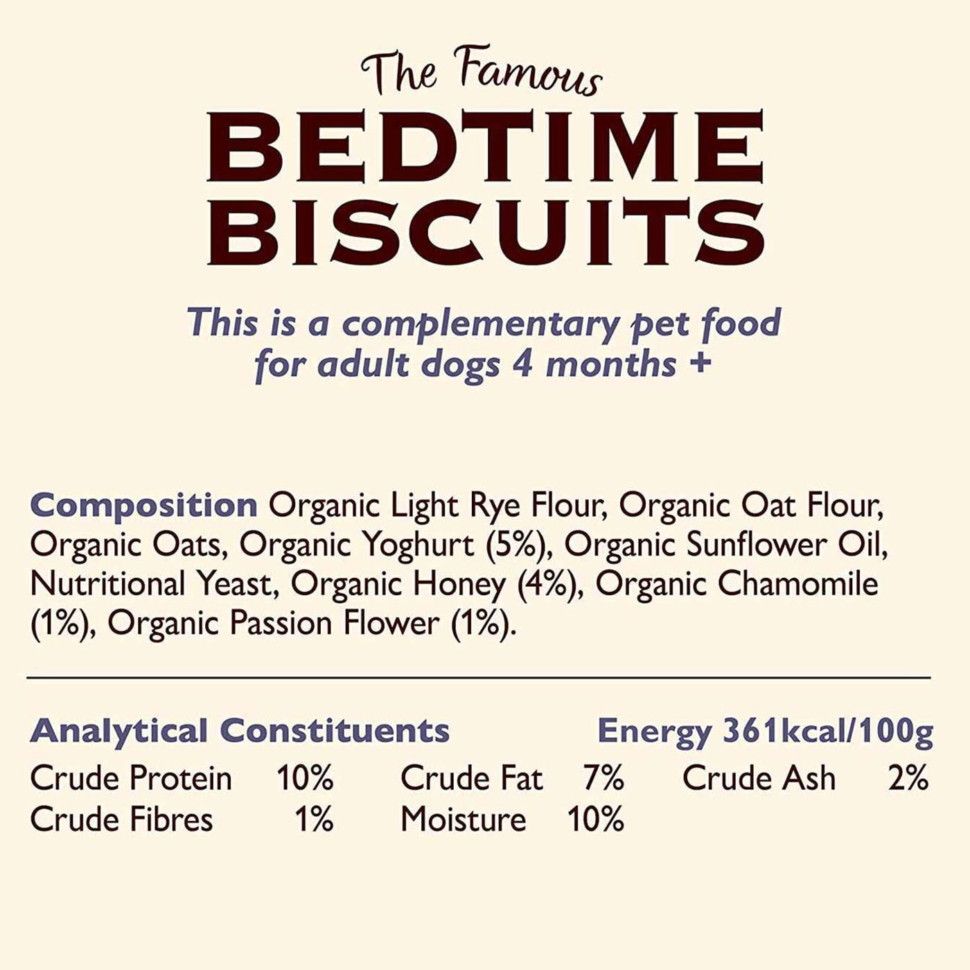 Lily's Kitchen Organic Bedtime Biscuits