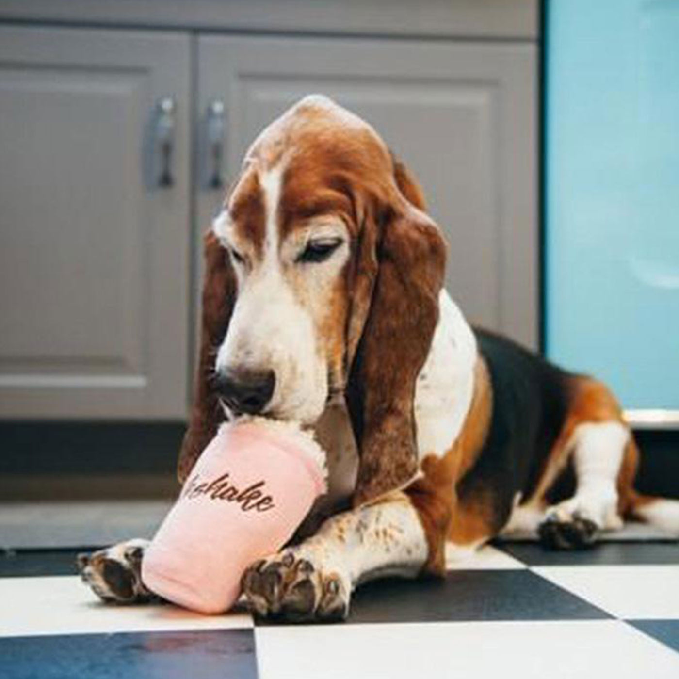 P.L.A.Y Milkshake Plush Dog Toy