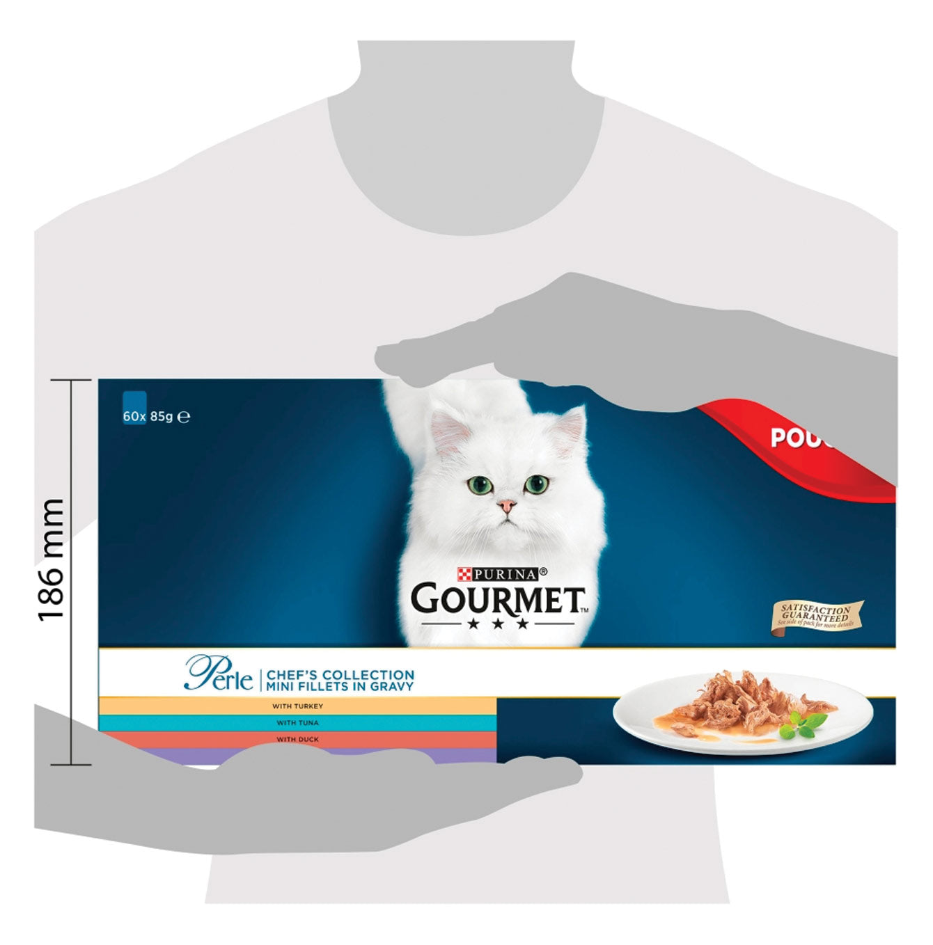 Purina gourmet perle chefs collection in gravy size guide