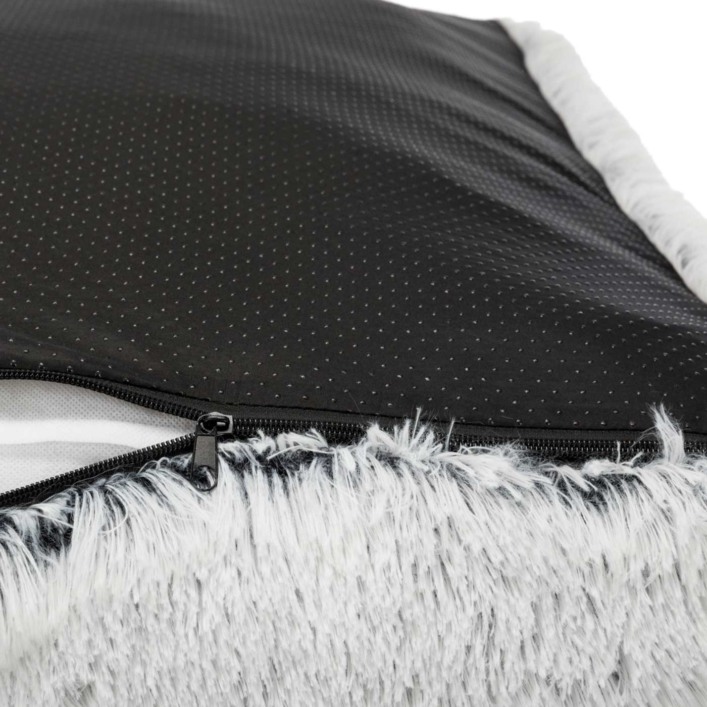 Discover Trixie Harvey Dog Cushion, in Grey. Features a Super soft, long-haired plush, Extra comfort from the voluminous filling, Removable cover for cleaning, Non-slip base. Available in three sizes at Lords and Labradors