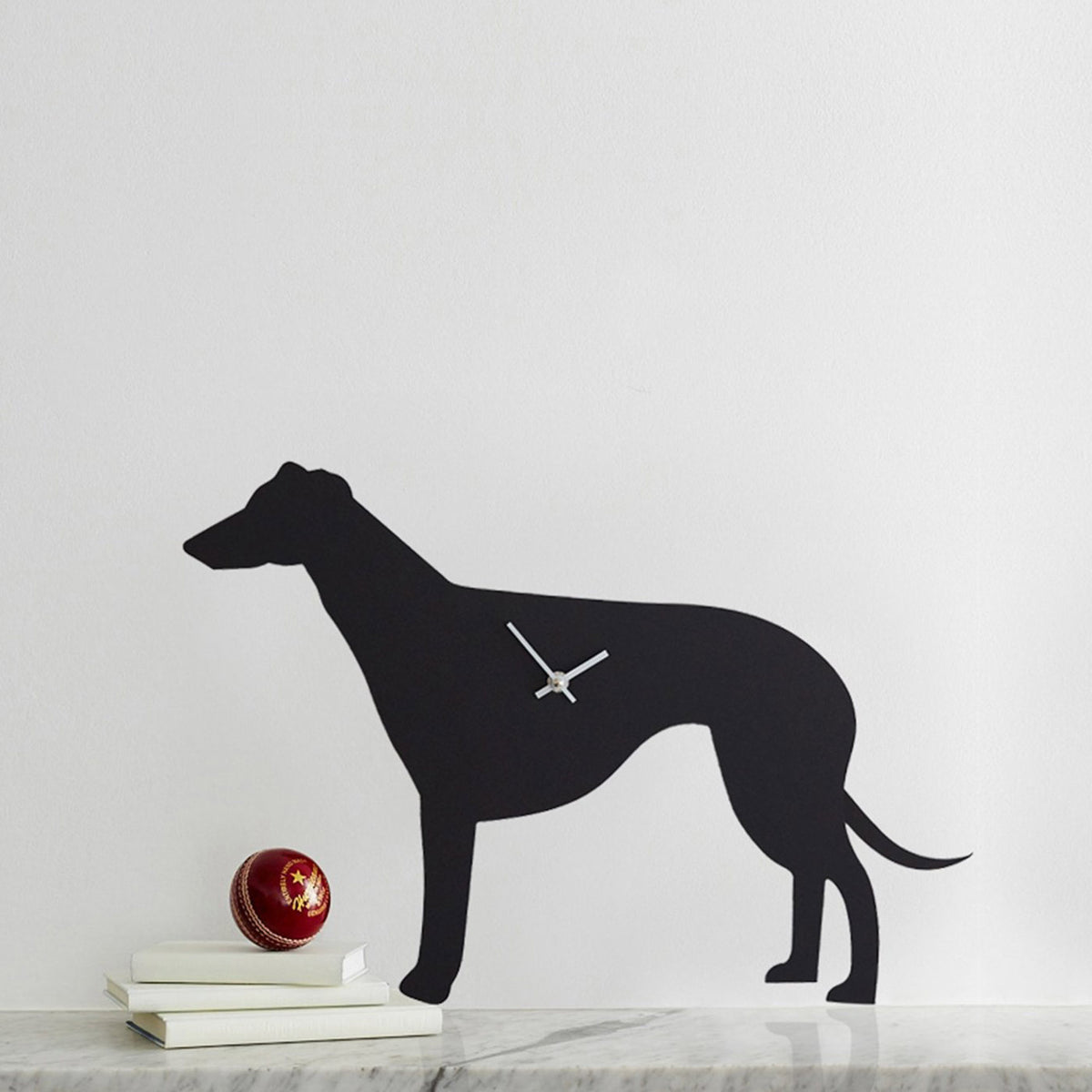 Wagging Tail Greyhound Clock by The Labrador Company