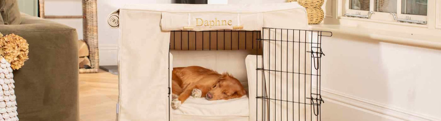 Personalised Crate Bedding