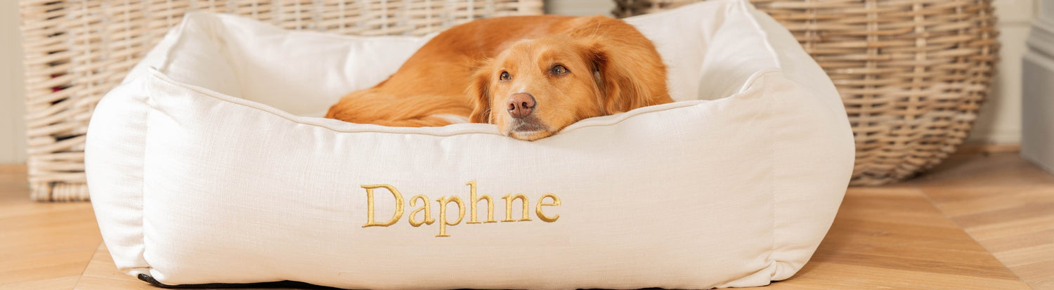 Personalised Dog Beds, Baskets and Mats